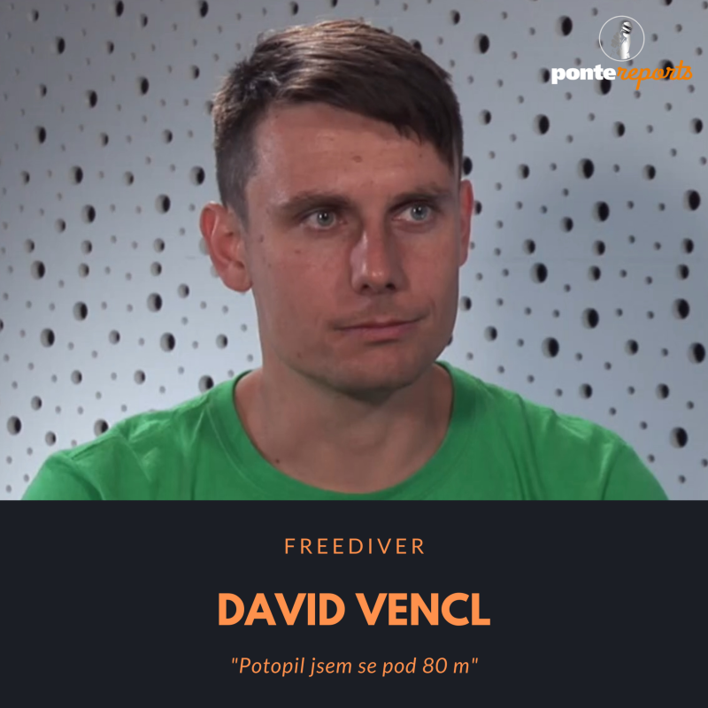 Obrázek epizody David Vencl – freediver: Potopil jsem se pod 80 m