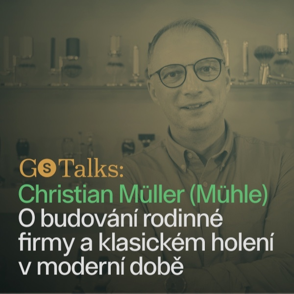 Obrázek epizody GS Talks #7 - Christian Müller: O budování rodinné firmy a klasickém holení v moderní době