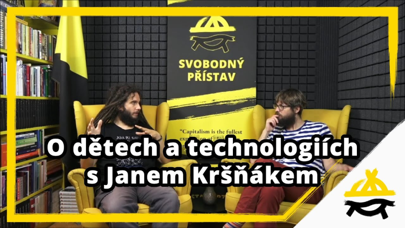 Obrázek epizody Studio Svobodného přístavu: O dětech a technologiích s Janem Kršňákem