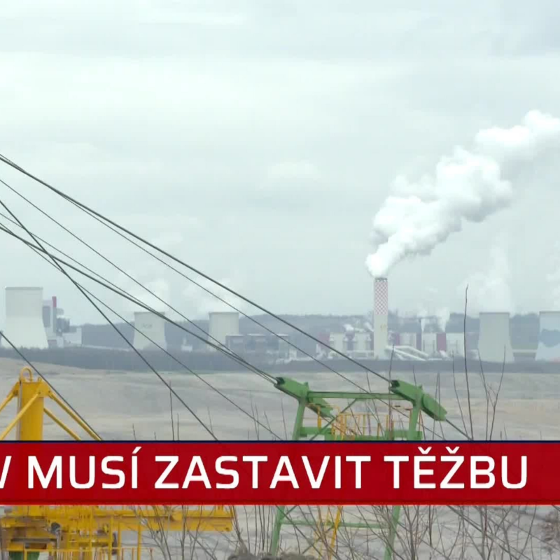 Obrázek epizody Turów musí zastavit těžbu (zdroj: CNN Prima NEWS)