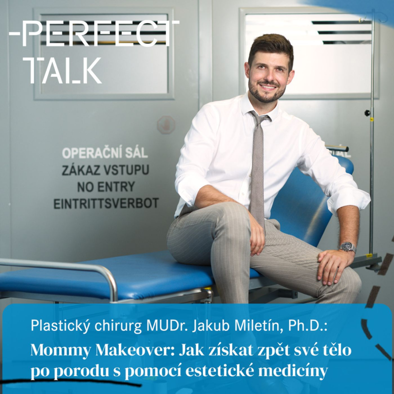 Obrázek epizody 42. MUDr. Jakub Miletín, Ph.D.: Mommy Makeover: Jak získat zpět své tělo po porodu s pomocí estetické medicíny