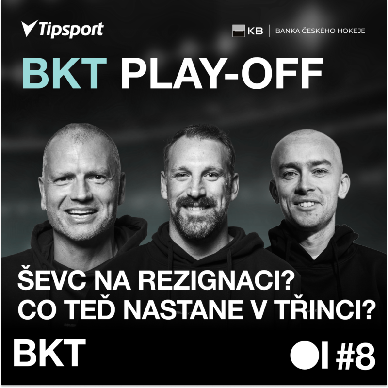 Obrázek epizody BKT PLAY-OFF #8 | Jak potrestat skandál Ševce? Skvělá sázka na Kováře a dala Kometa neplatný gól?