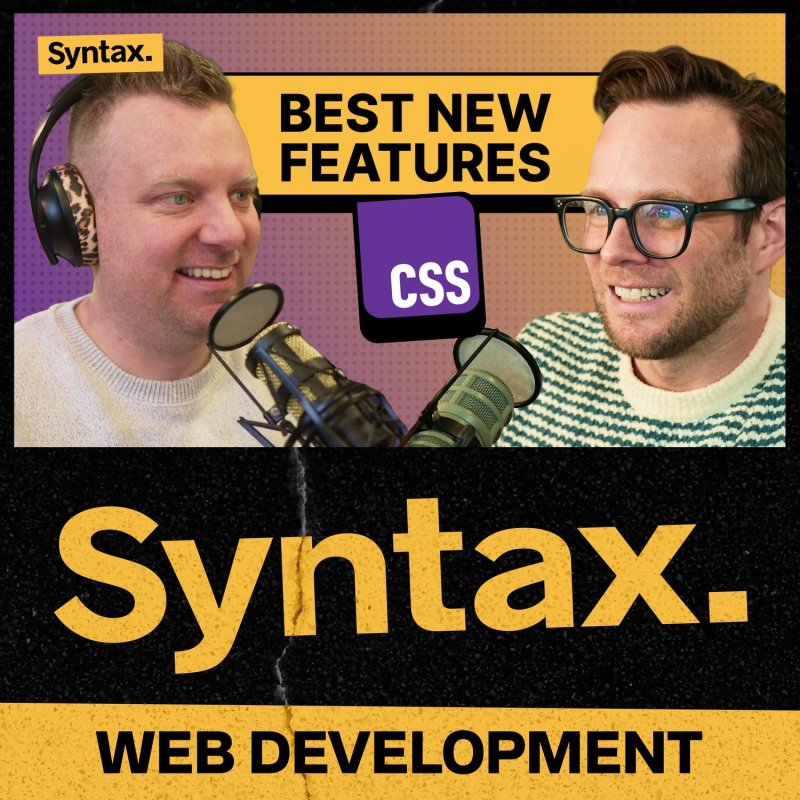 Obrázek epizody 900: 13 New CSS Features You Can Start Using Today
