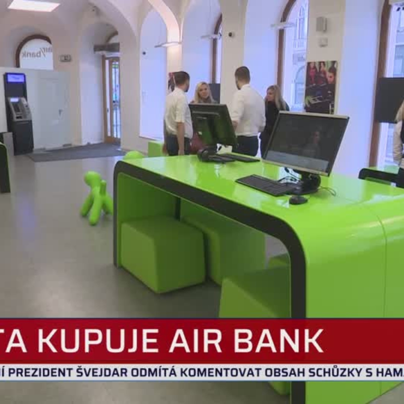 Obrázek epizody Stroukal o spojení Monety a Air Bank (zdroj: CNN Prima NEWS)