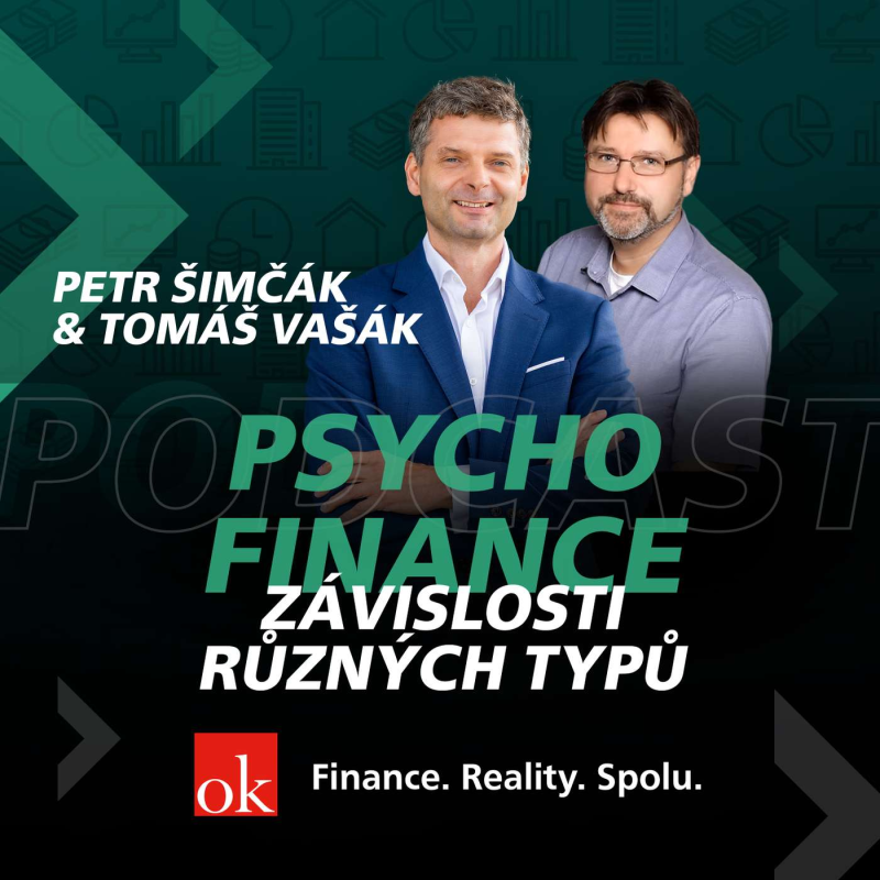 Obrázek epizody #5: Psychofinance - Závislosti různých typů (Tomáš Vašák, Petr Šimčák)