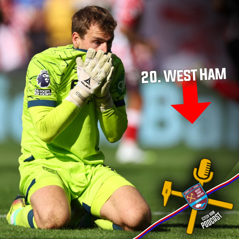 Obrázek epizody Může West Ham sestoupit? | Czech Ham Podcast #37