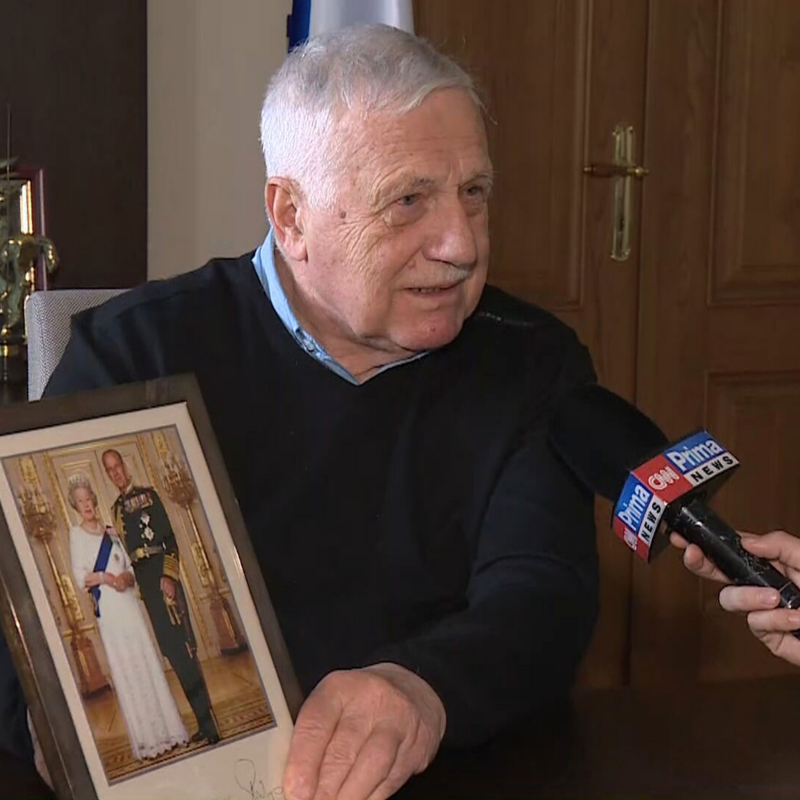 Obrázek epizody Václav Klaus popsal setkání s princem Philipem i královnou Alžbětou II.
