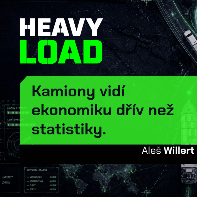 Obrázek epizody Aleš Willert: Elektrický kamion je dnes hlavně hobby. Co čeká dopravu? | Heavy Load #03