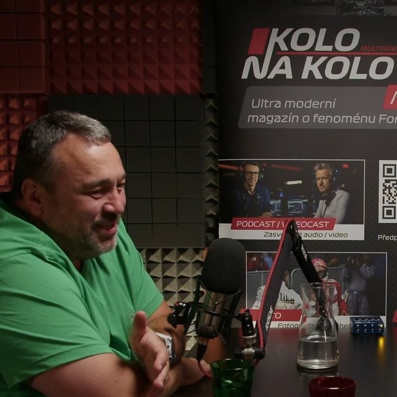 Obrázek epizody F1 elektromotor nebo spalovák?! 50:50 s Petrem Horákem