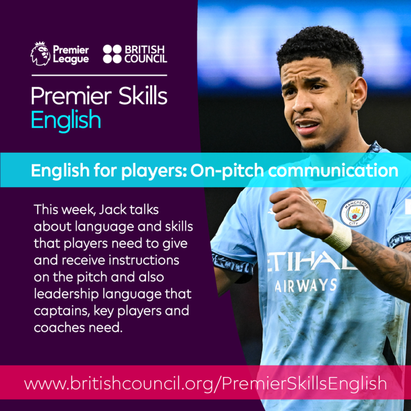 Obrázek epizody Premier Skills English - English for players - On-pitch communication