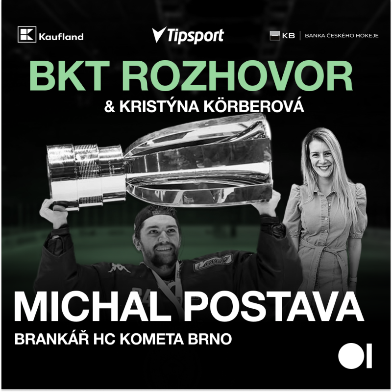 Obrázek epizody MICHAL POSTAVA: Snová první sezona, play-off s horečkou a zatmění při oslavách v Brně | BKT ROZHOVOR