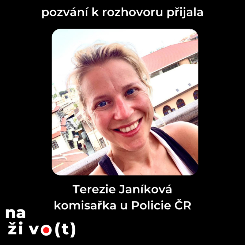 Obrázek epizody #6 Terezie Janíková: odsouzení pachatele, pomoci rodinám a dětem, dobré konce - to mi dává sílu