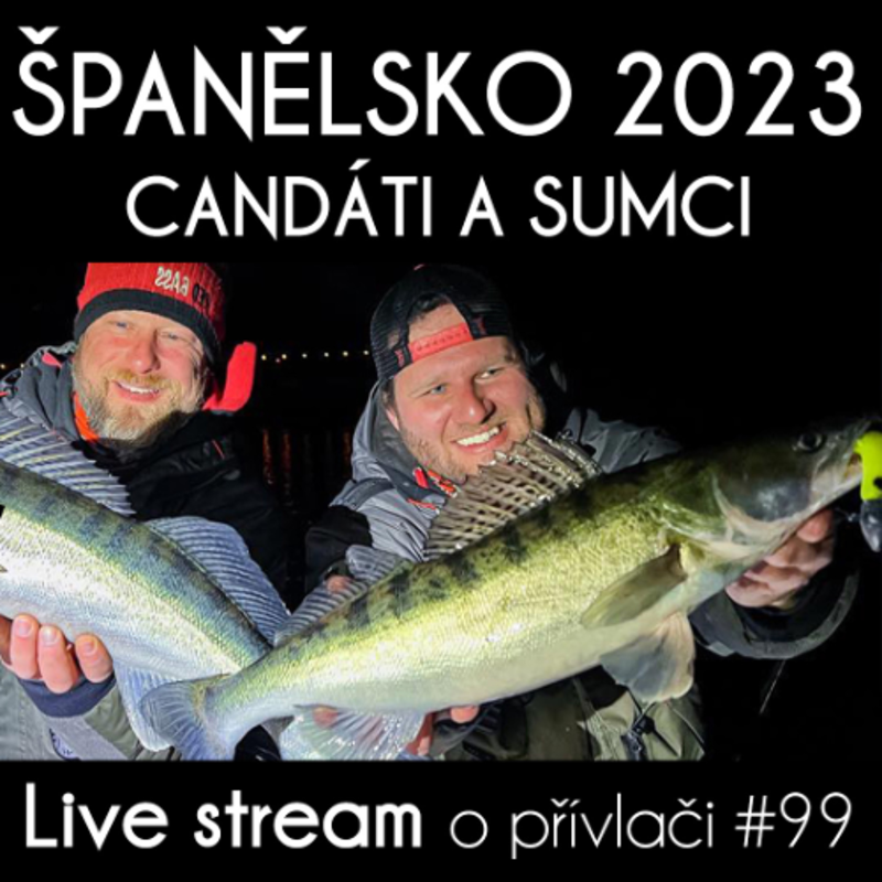 Obrázek epizody Přívlač Live #99 - Candáti a sumci z Ebra 2023