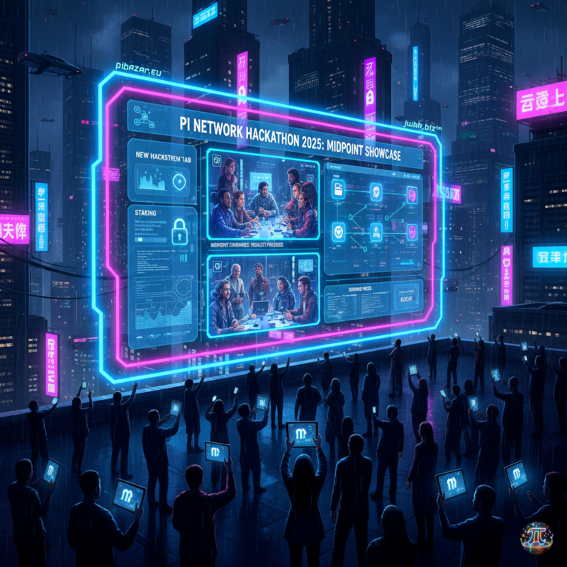 Obrázek epizody Pi Network Hackathon 2025: Midpoint Showcase and New Hackathon Ecosystem Tab and Staking