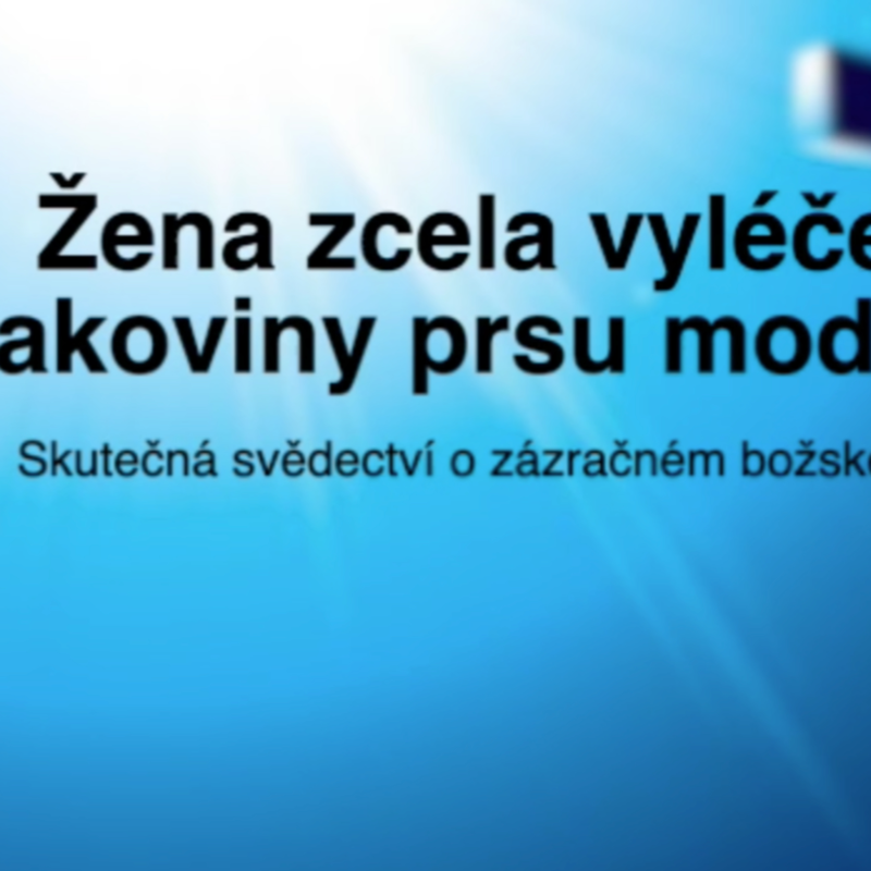 Obrázek epizody Před 2 lety mi byla diagnostikována rakovina prsu.