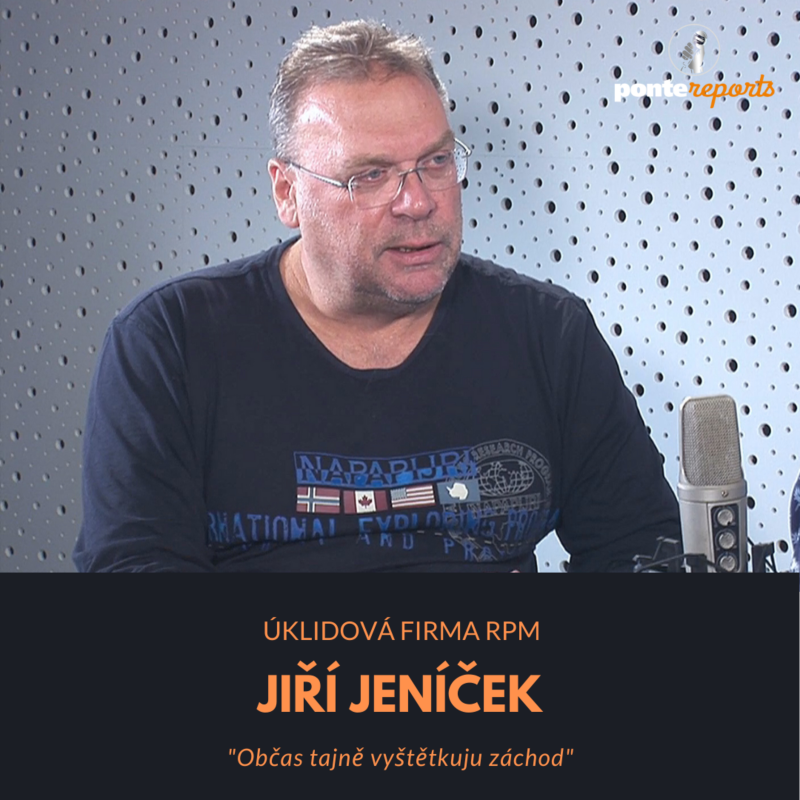 Obrázek epizody Jiří Jeníček – úklidová firma RPM: Občas tajně vyštětkuju záchod