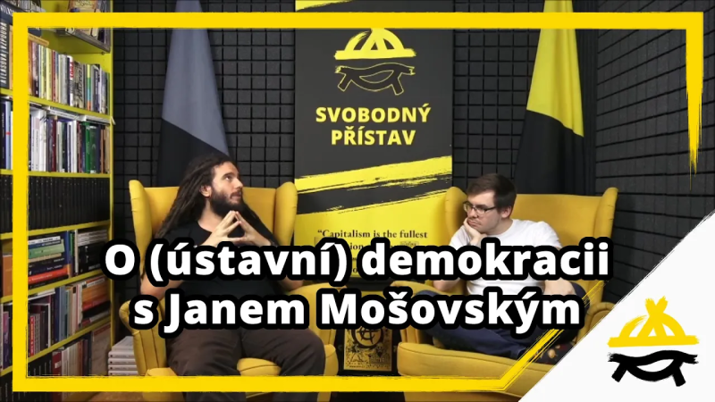 Obrázek epizody Studio Svobodného přístavu: O (ústavní) demokracii s Janem Mošovským