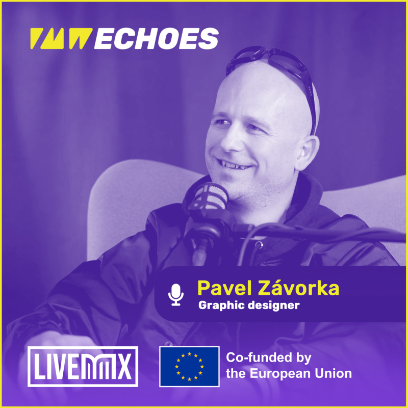 Obrázek epizody Ze scény do obchodu: Umění a řemeslo hudebního merchandisingu | Pavel Závorka, PMW ECHOES #12