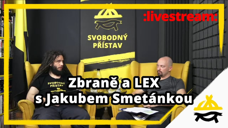 Obrázek epizody Studio Svobodného přístavu: Zbraně s Jakubem Smetánkou