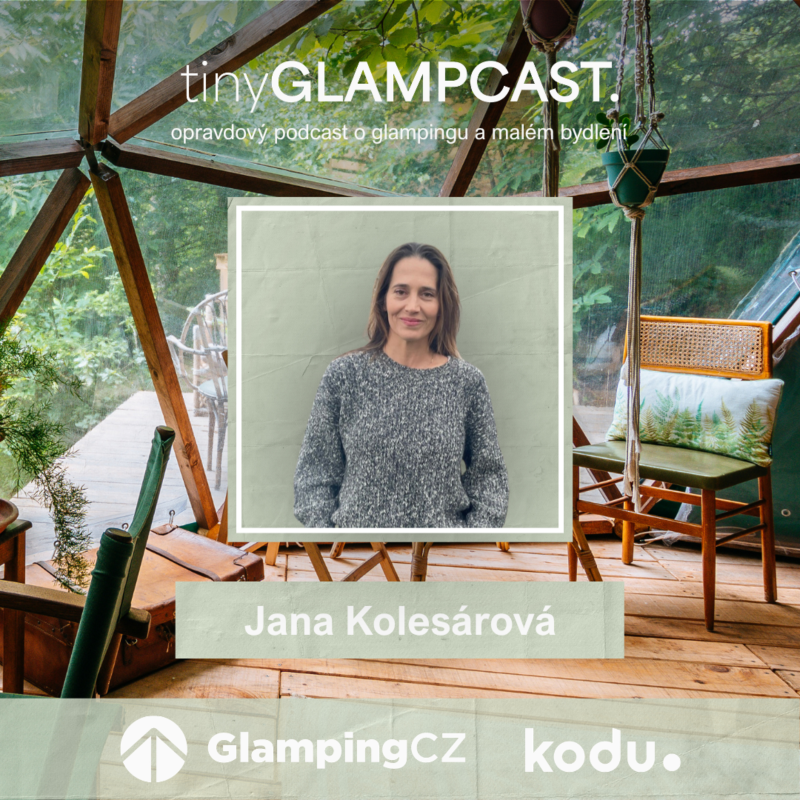 Obrázek epizody Jak se bydlí na hausbótu | Jana Kolesárová | tinyGLAMPCAST ep. 36
