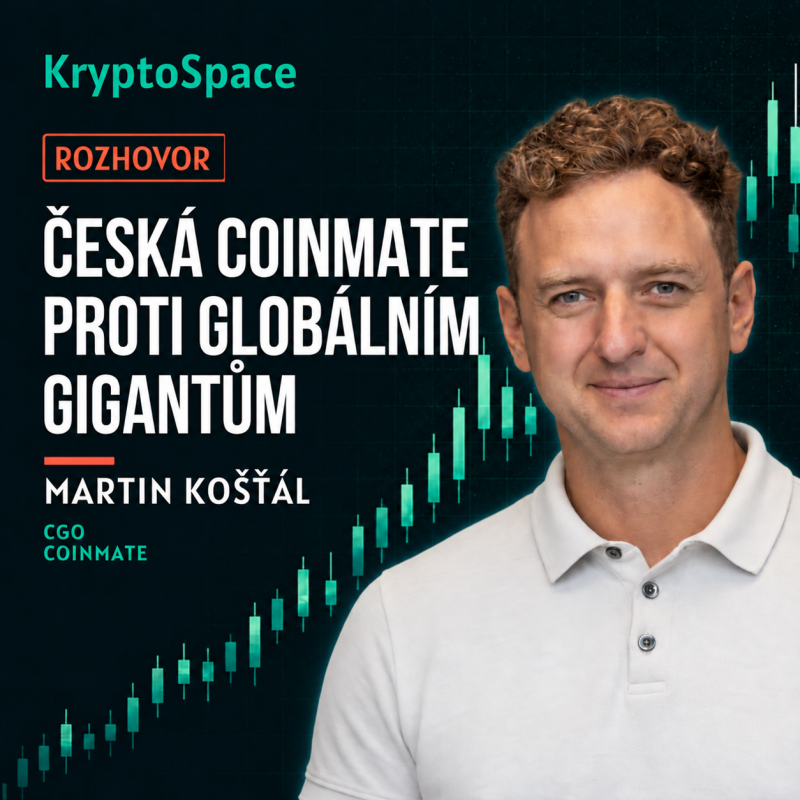 Obrázek epizody Proč kupovat bitcoin na české burze? Coinmate proti globálním gigantům