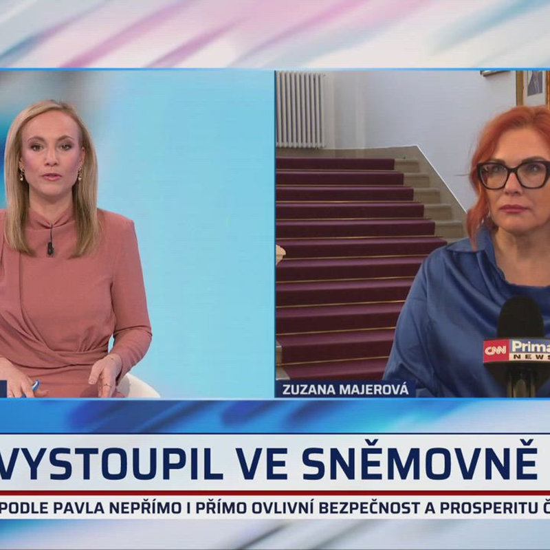 Obrázek epizody Majerová: Jestli je Rusko agresor, tak USA taky. Trump by neměl používat slovo mírotvorce