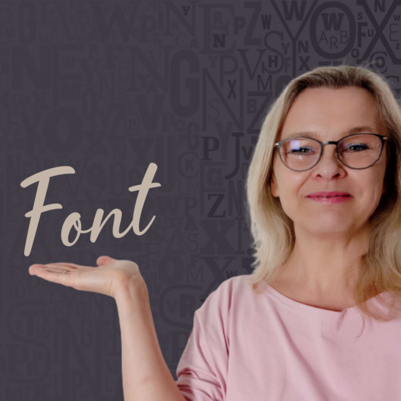 Obrázek epizody Hrajeme si s fonty s fontoložkou Andreou Grigerovou