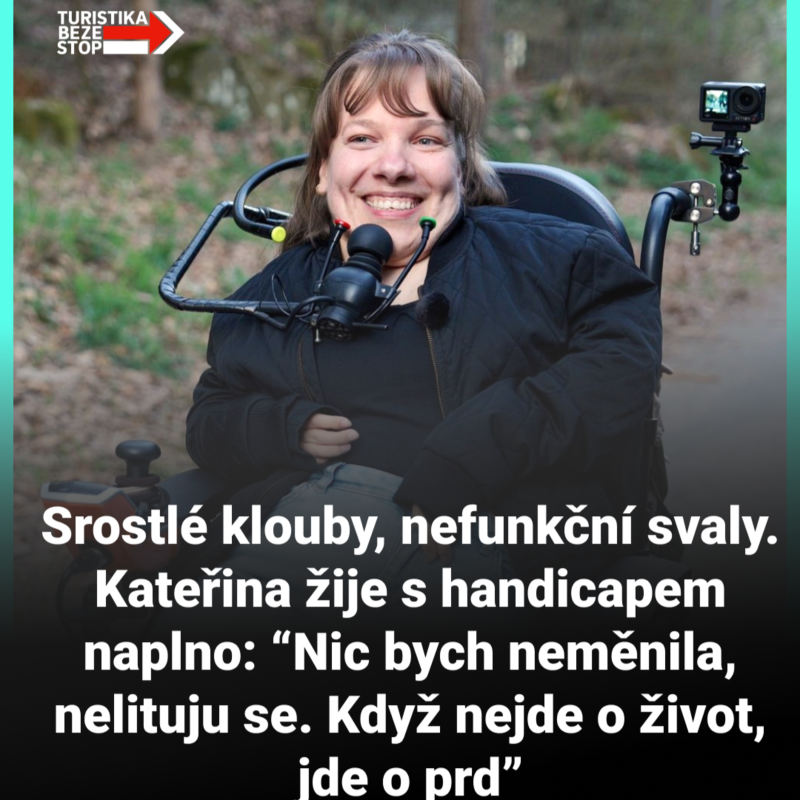 Obrázek epizody Srostlé klouby, nefunkční svaly. Kateřina žije s handicapem naplno: Nic bych neměnila. Když nejde o život, jde o prd