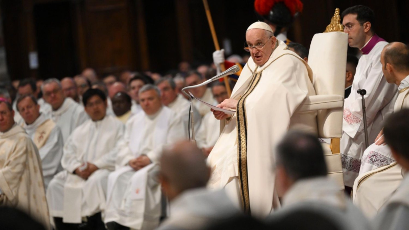 Obrázek epizody Papežovo kázání na zelený čtvrtek