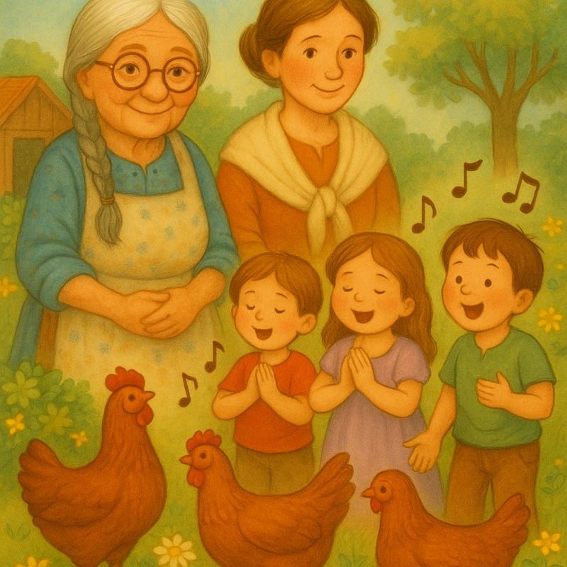 Obrázek epizody Babička Buchtěnka a slepičí písnička