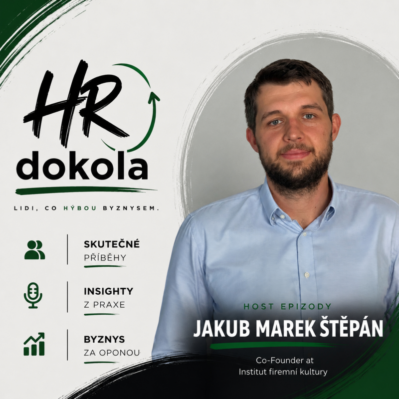 Obrázek epizody #3 Jakub Marek Štěpán, INFK - Pomáháme firmám řídit změnu tak, aby se změnil nejen systém, ale i lidé v něm.
