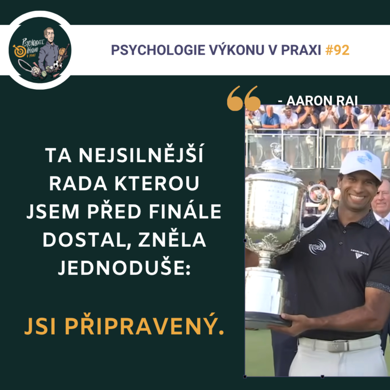 Obrázek epizody #92 Zbraň jménem STABILITA a překonání STRACHU z ÚSPĚCHU (Aaron Rai, Sezóna III., ep. 24)