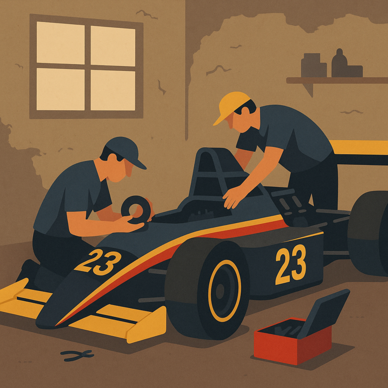 Obrázek epizody 31. Minardi - srdce na konci startovního pole!