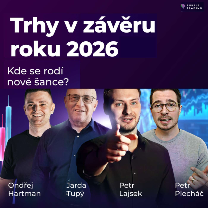 Obrázek epizody Trhy v závěru roku 2026 | Purple Trading