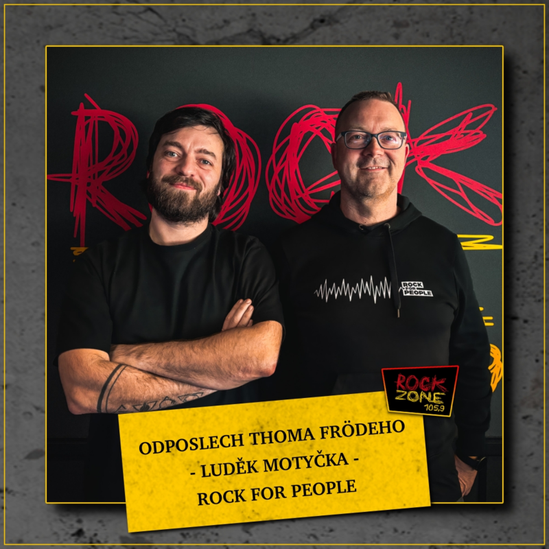 Obrázek epizody Odposlech Thoma Frödeho - Luděk Motyčka (ROCK FOR PEOPLE)