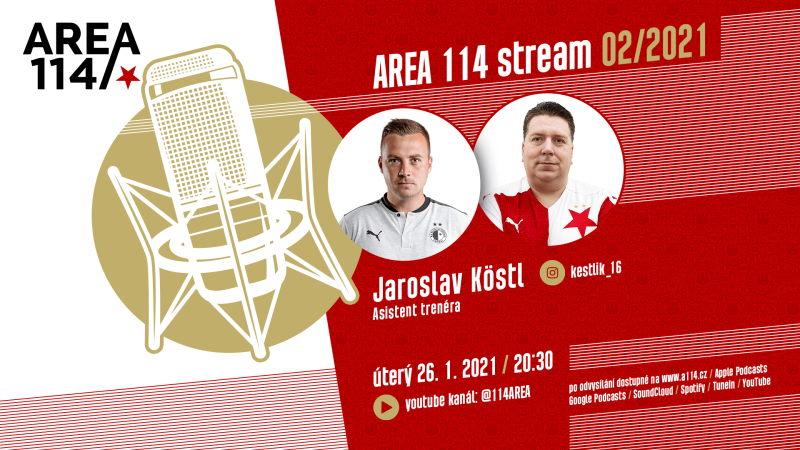 Obrázek epizody AREA 114 stream s Jaroslavem Köstlem