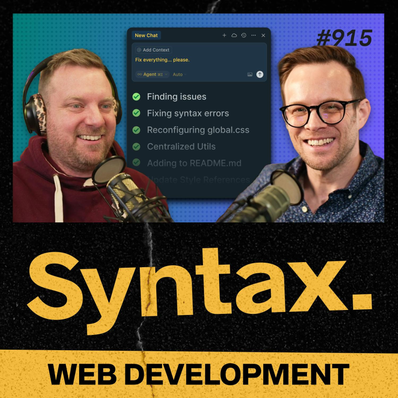 Obrázek epizody 915: $200mo Background Agents, CLI Tooling and “Max Mode”