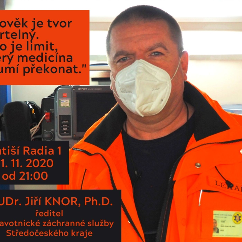 Obrázek epizody Zátiší (11.11.2020) [MUDr. Jiří Knor, Ph.D., ředitel Zdravotnické záchranné služby Středočeského kraje]