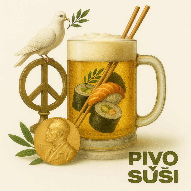 Obrázek epizody Pivo v suši 23: Nóberušó ノーベル賞