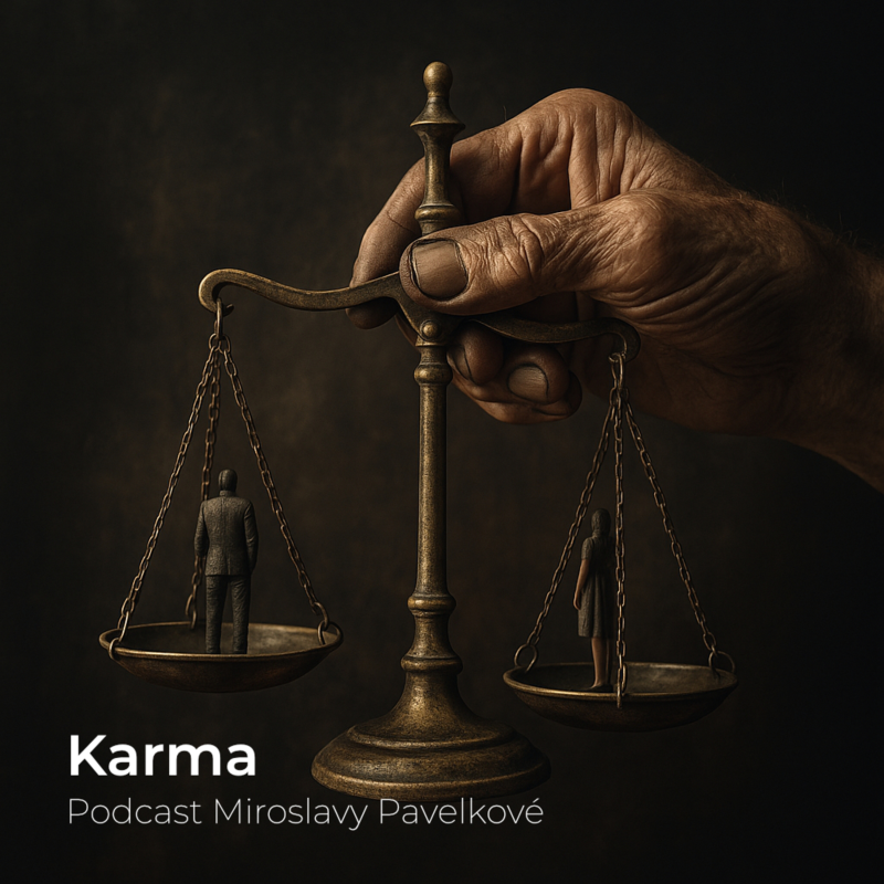 Obrázek epizody Karma – není to trest a není to odměna. Je to otisk našich činů, myšlenek a rozhodnutí, které zanecháváme na cestě naší duše.