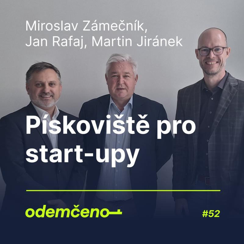 Obrázek epizody Odemčeno #52 - Pískoviště pro start-upy