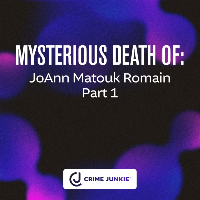 Obrázek epizody MYSTERIOUS DEATH OF: JoAnn Matouk Romain Part 2