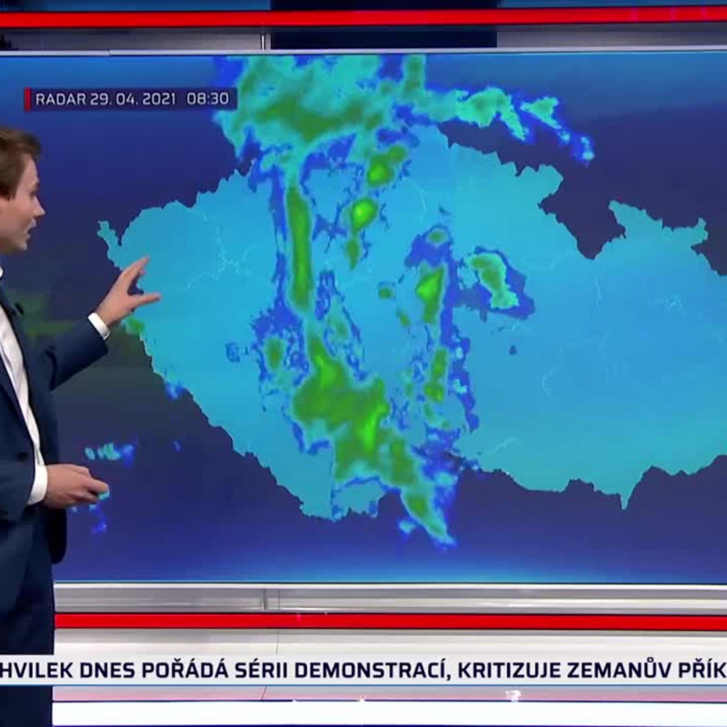 Obrázek epizody Počasí 29.4.2021 12:25