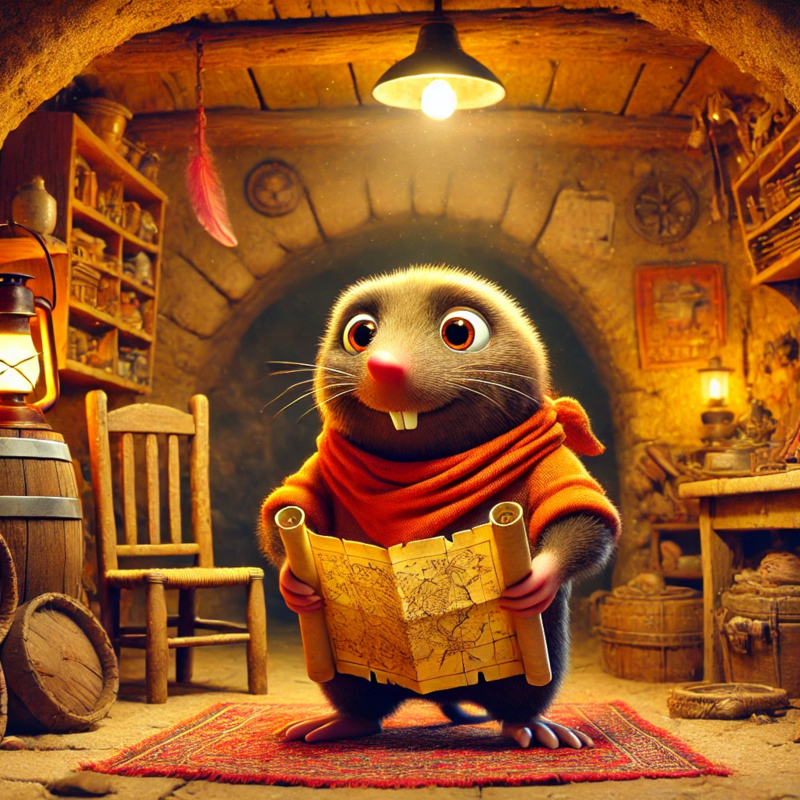 Obrázek epizody Krtek Honzík a podzemní dráha - Dobrodružná pohádka pro děti