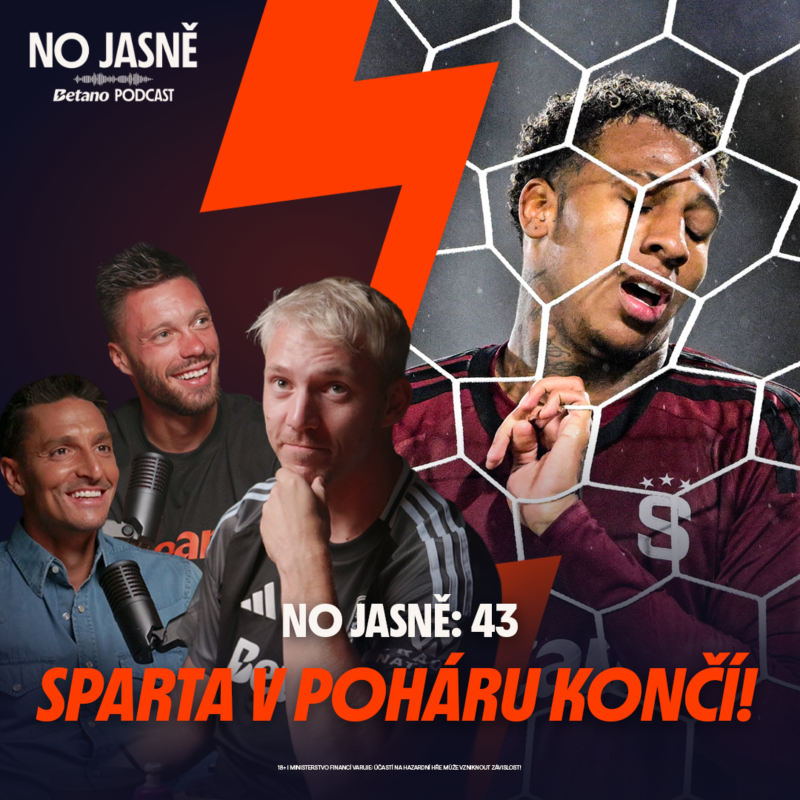Obrázek epizody NO JASNĚ #43 🎙️ | SPARTA KONČÍ V POHÁRU! Baník slaví postup, ostatní favorité nezaváhali