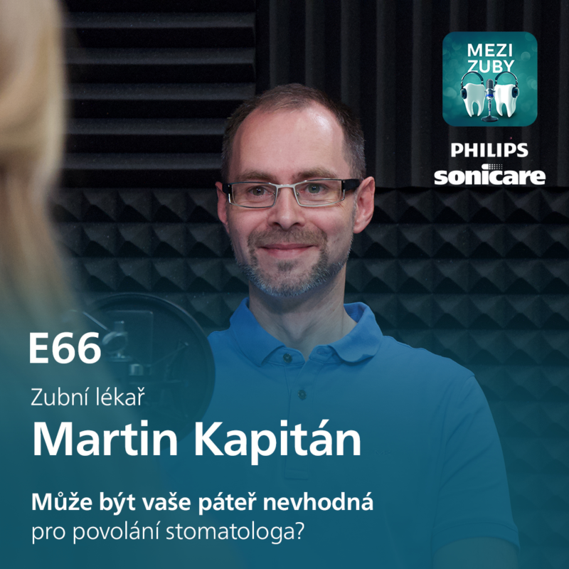 Obrázek epizody E66: Muskuloskeletární poruchy u stomatologů s Martinem Kapitánem​