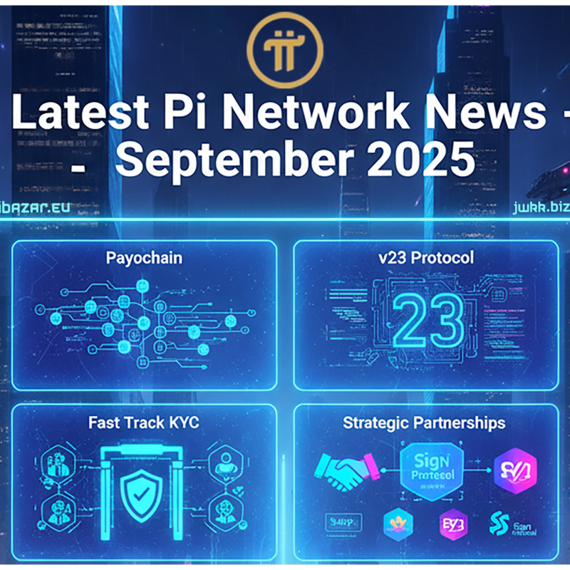 Obrázek epizody Latest Pi Network News – September 2025: Payochain, v23 Protocol, Fast Track KYC, and Strategic Partnerships