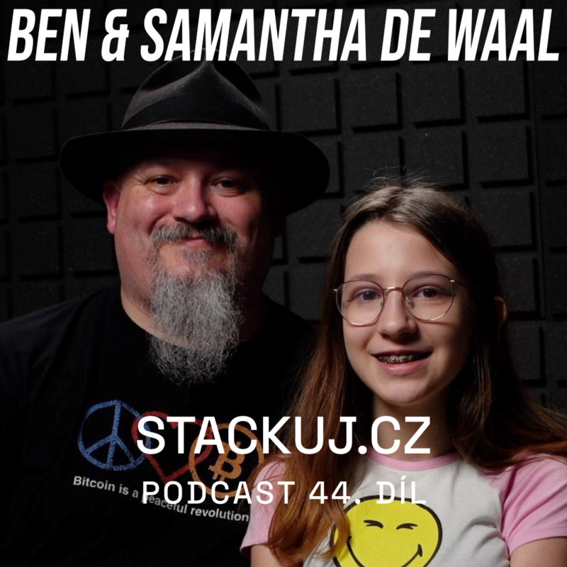 Obrázek epizody SP44 Ben & Sam de Waal on the importance of bitcoin and education