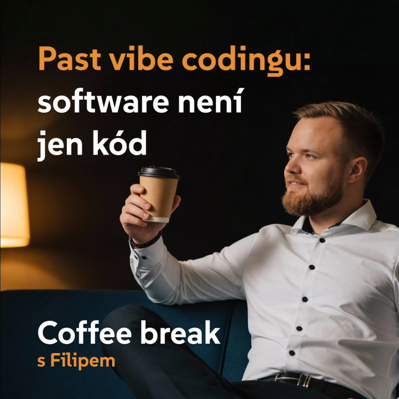 Obrázek epizody Past vibe codingu – software není jen o kódu. Kdy má SaaS stále smysl? [Coffee break s Filipem]
