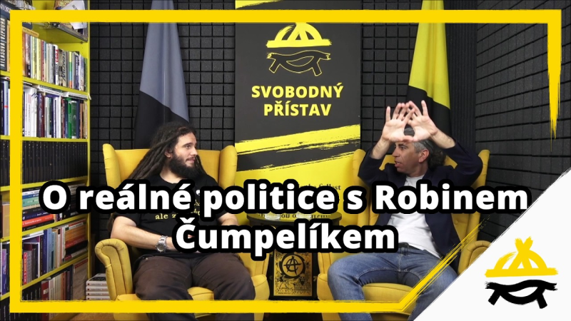 Obrázek epizody Studio Svobodného přístavu: O reálné politice s Robinem Čumpelíkem